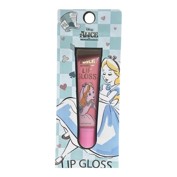 Disney Alice in Wonderland Lip Gloss and Balm Collection 4 pieces NWT - Picture 3 of 5